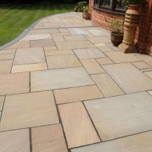 Sandstone Paving | Patio Pack - Autumn Brown 